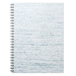 Lugn Blue Sea Anteckningsbok Med Spiral