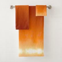 Lugn City Skyline Sunset Abstrakt Impressionist