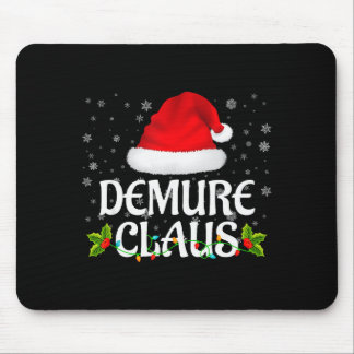 Lugn Claus Julbelysning Santa Pyjamas Familj Musmatta