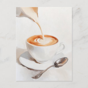 Lugn Coffee-stund  Vykort
