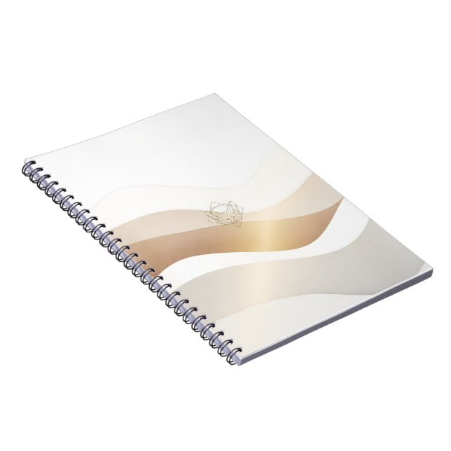 Lugn Desert Vinkarare med Fennec Essence | Minimal Anteckningsbok (Högra Sidan)