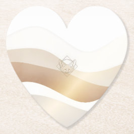 Lugn Desert Vinkarare med Fennec Essence | Minimal Underlägg Papper