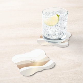 Lugn Desert Vinkarare med Fennec Essence | Minimal Underlägg Papper