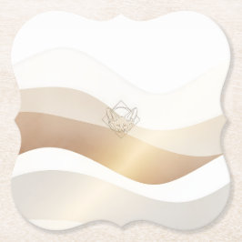 Lugn Desert Vinkarare med Fennec Essence | Minimal Underlägg Papper