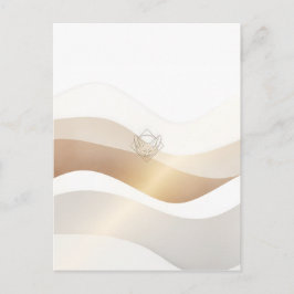 Lugn Desert Vinkarare med Fennec Essence | Minimal Vykort