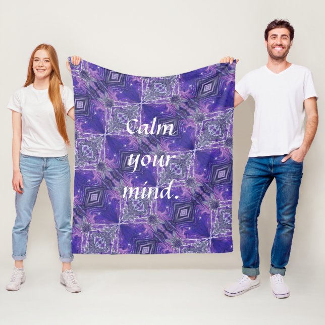 Lugn din mind Fleece Blanket (På plats)