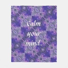 Lugn din mind Fleece Blanket
