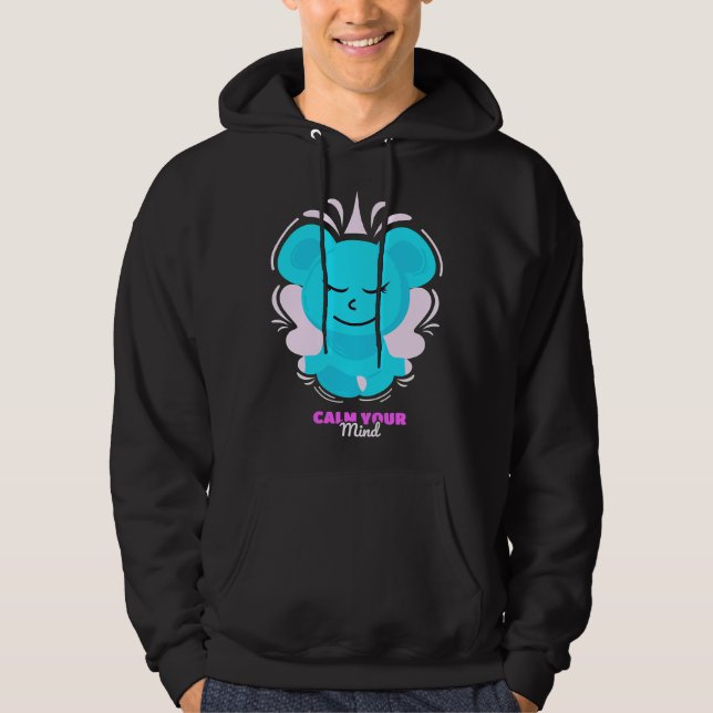 Lugn ditt sinne hoodie (Framsida)