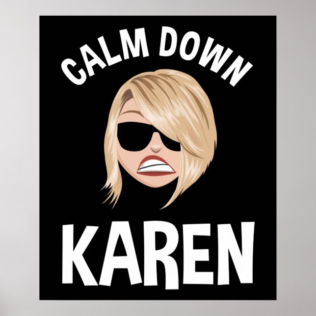 Lugn Down Karen Poster (Framsidan)