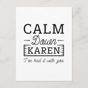 Lugn Down Karen Vykort