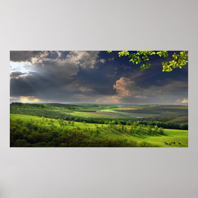 Lugn eftermiddag poster (Framsidan)