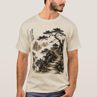 Lugn fjällandskap t shirt