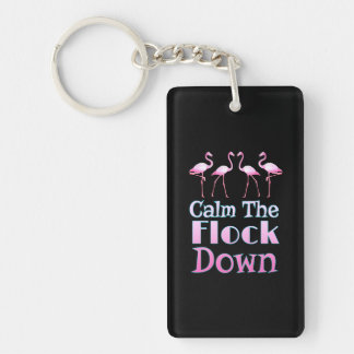 Lugn Flock Down Funny Flamingo