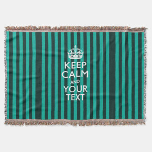Lugn för Behålla av personlig och Coola Gift-text Filt
