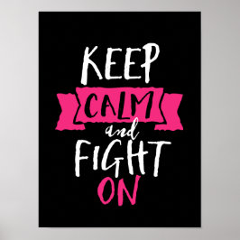 Lugn för inspirationskunskapstext för Behålla och  Poster