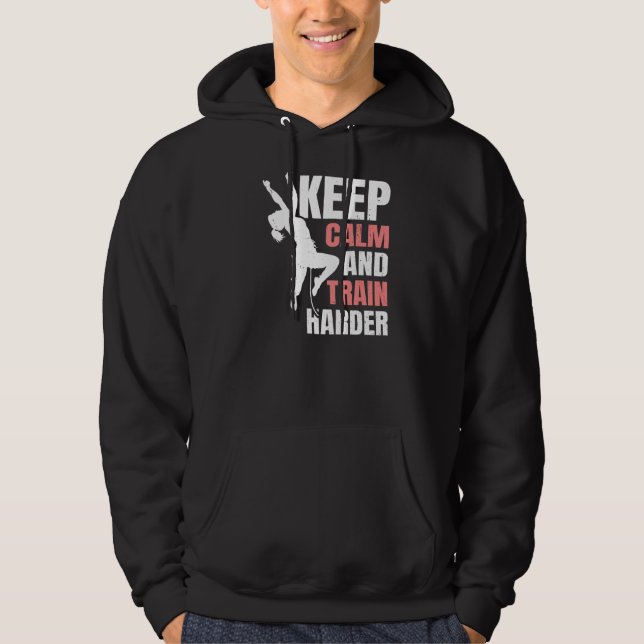 Lugn för klätterbergsbergsbebyggelse och Behålla Hoodie (Framsida)