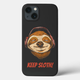 Lugn för långsam Behålla i kylt vintage Sloth Mode