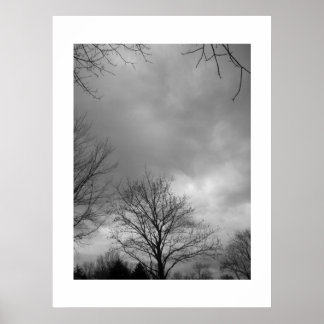 Lugn före Storm Canvas Poster