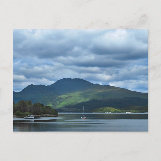 Lugn före stormen vykort (Framsida)