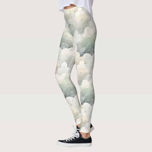 Lugn Grön Leggings (Vänster)