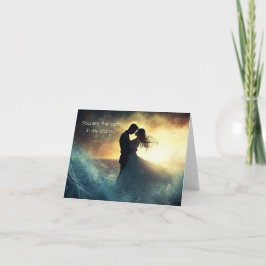 Lugn i mitt stormkort tack kort