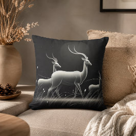 Lugn i rörelse Antilop-Inspirerad Kudde