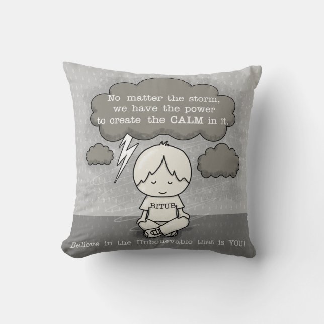 Lugn i stormen kudde (Framsida)