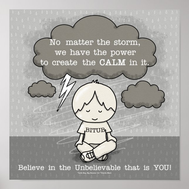 Lugn i stormen poster (Framsidan)