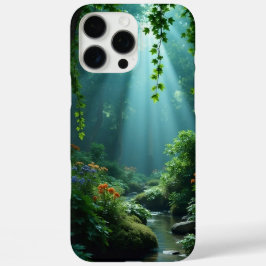 Lugn iPhone-fodral med skogsström