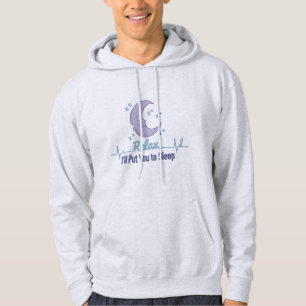 Lugn jag söver dig rolig anestesiolog hoodie