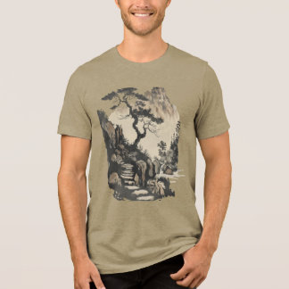 Lugn japansk landskaps Unisex T-Shirt - Tranqui