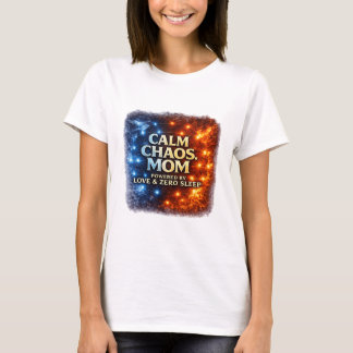 Lugn Kaos Mamma Tröja, Rolig Mamma Liv Tee, Driven T Shirt
