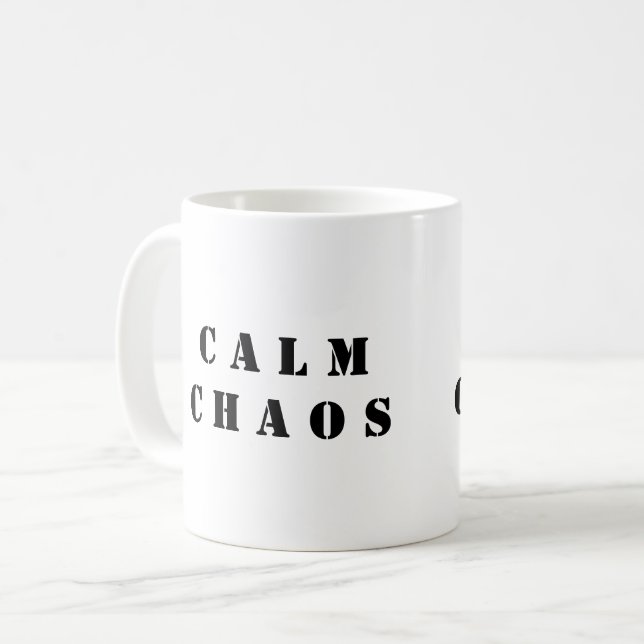 Lugn Kaos - Paradox Kaffe Mugg (Framsida vänster)