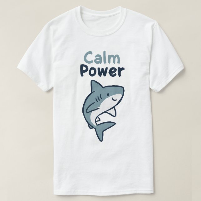 Lugn Kraft Haj T Shirt (Design framsida)