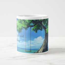 Lugn kustsväng Landskapsjätte Mugg Jumbo Mugg