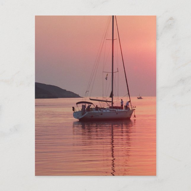 Lugn kväll vykort (Framsida)