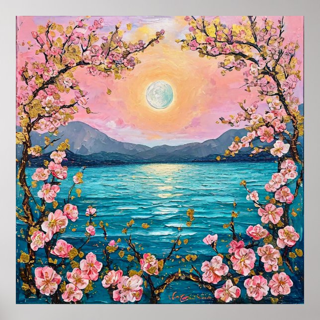 Lugn landskap poster (Framsidan)