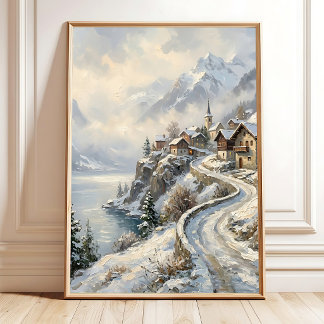 Lugn lantlig by Canvas Art Poster