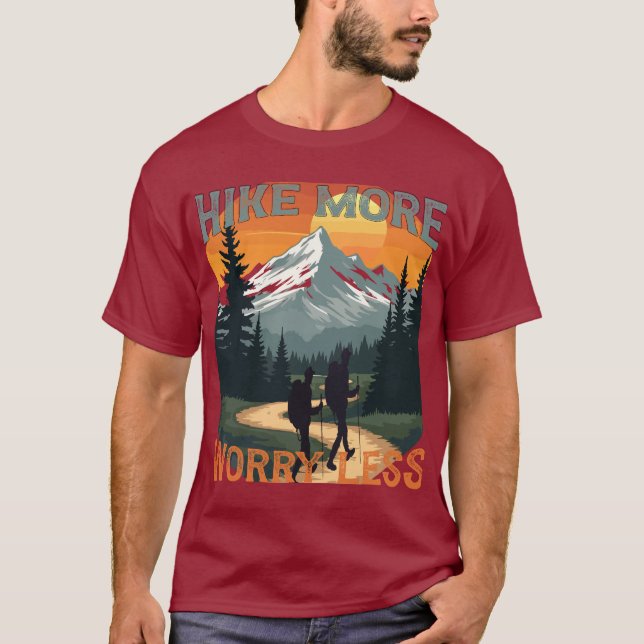 Lugn mindre, äventyr väntar t shirt (Framsida)