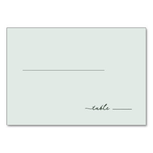 Lugn Mint Minimalist Linje Bordsnummer