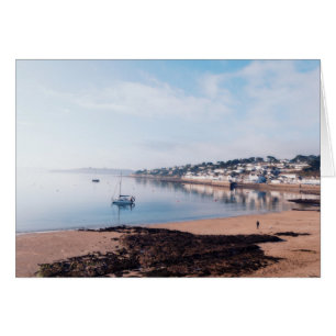 Lugn morgon vid St. Mawes Hälsningskort