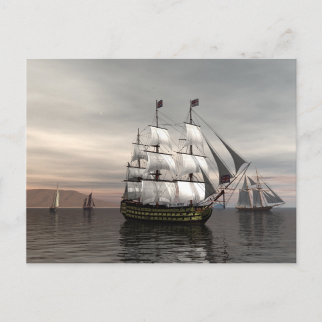 Lugn Morgon Vykort (Framsida)