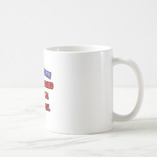 Lugn nedåt ... Jag är utbildad fysikterapist Kaffemugg