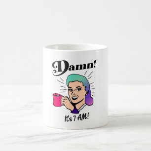Lugn nedåt regnbåge kaffemugg
