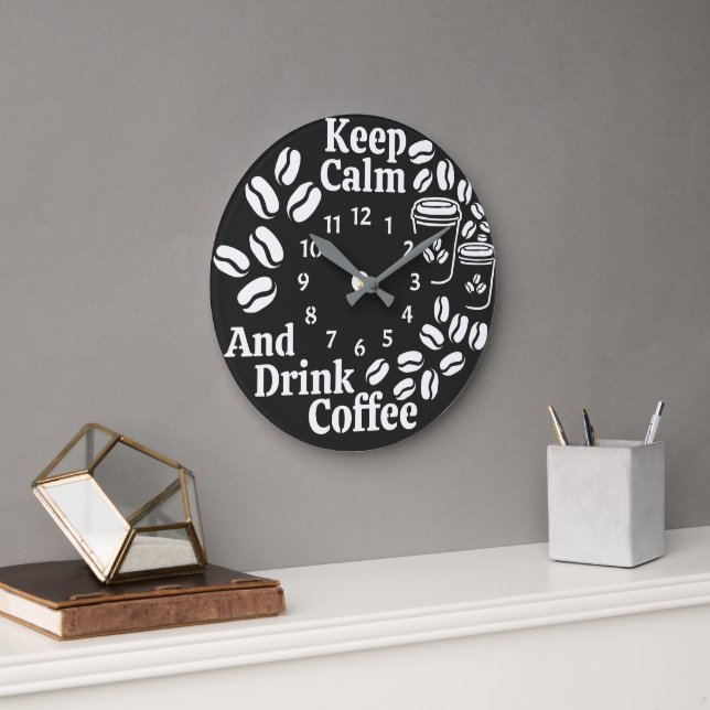 Lugn och  av Behålla i matkaffe Stor Klocka (Kontor)