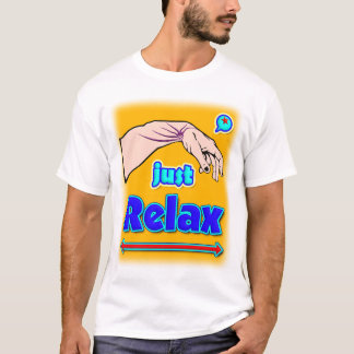 Lugn och Avslappnad Mentalitet Streetwear Typograf T Shirt