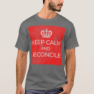 Lugn och avstämning av behålla t shirt