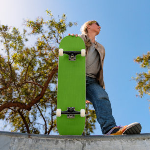 Lugn och enkel limegrön texturerad bakgrund mini skateboard bräda 18,5 cm