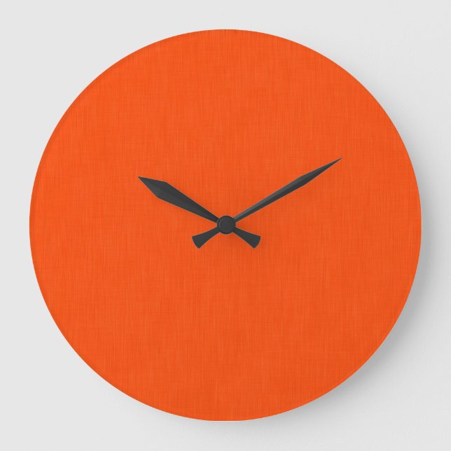 Lugn och enkel orange texturerad bakgrund  stor klocka (Framsida)