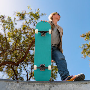 Lugn och enkel visuell turkos texturerad bakgrund mini skateboard bräda 18,5 cm